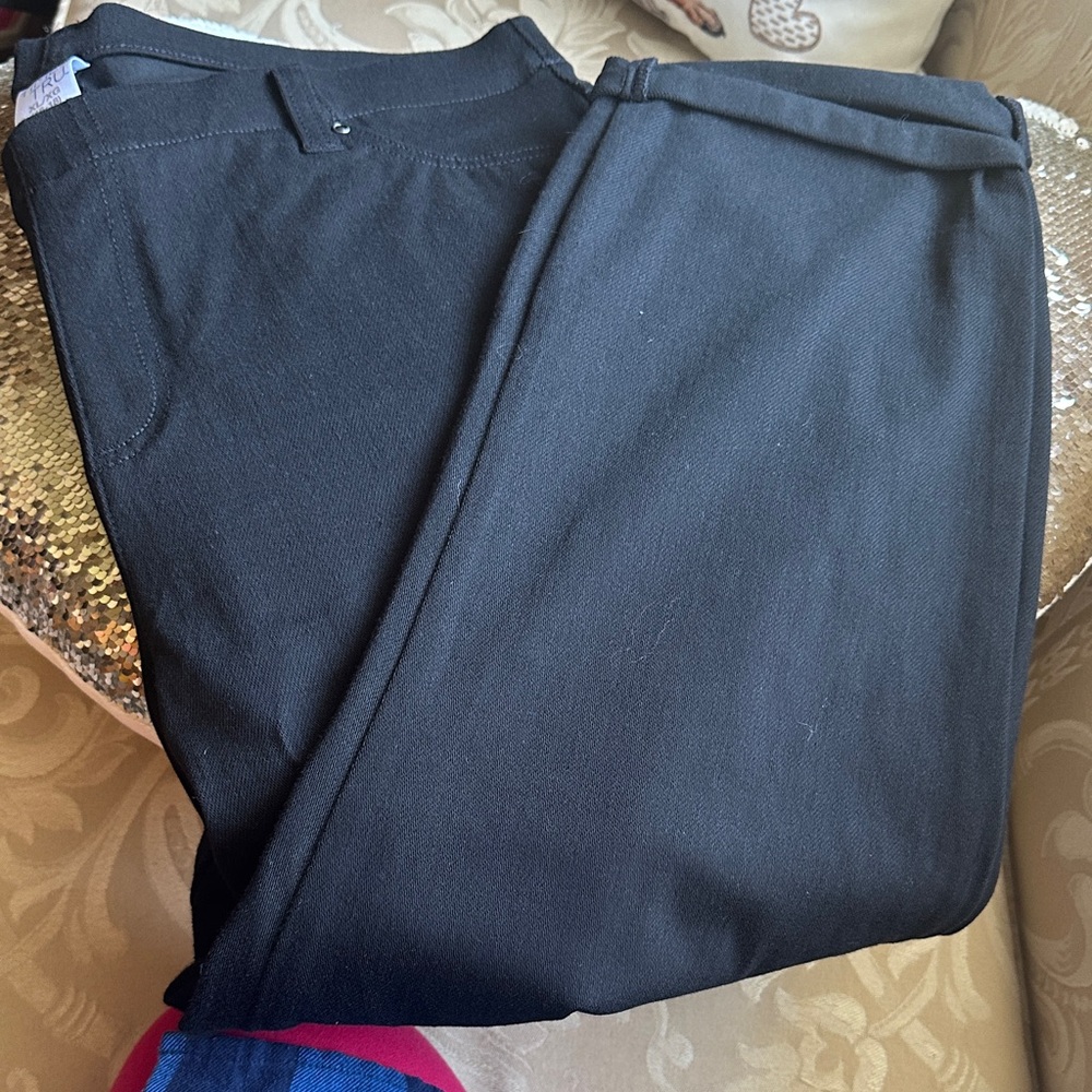 Time and Tru Women ‘s Classic Black Dress Pants